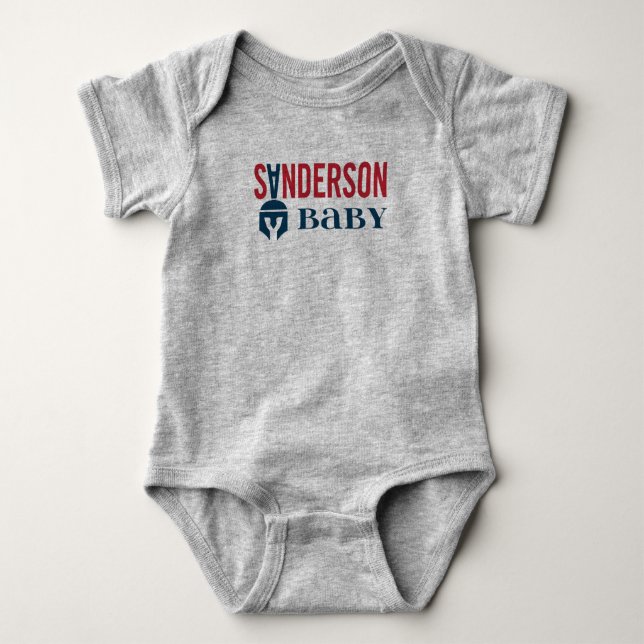 Body Para Bebê Sanderson Baby (Frente)