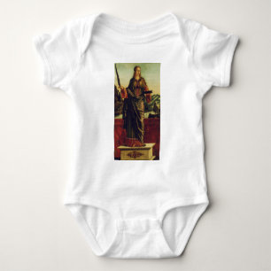 Body Para Bebê Santa Anastácia de Roma Arte Premium