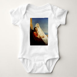 Body Para Bebê Santo Agostinho e Santa Mônica