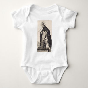 Body Para Bebê Santo Albert o Excelente e santo Thomas Aquinas
