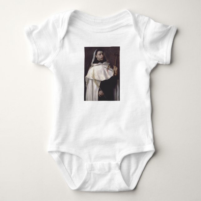 Body Para Bebê Santo Anjo de Jerusalém Mártir e Pregador (Frente)