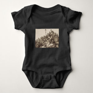 Body Para Bebê Santo Anthony Reading por Albrecht Durer