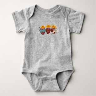 Body Para Bebê Santo Coração da Família