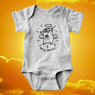 Body Para Bebê Santo Moleza Conjunto para Bebê de Anjo Fofo Mol