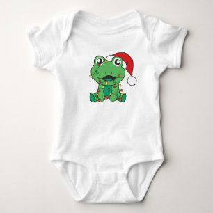 Body Para Bebê Sapo Natal Sapos de férias
