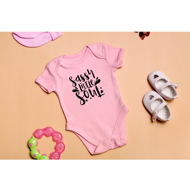 Body Para Bebê Sassy Little Soul Babygirl (Criador carregado)