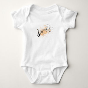 Body Para Bebê saxofone