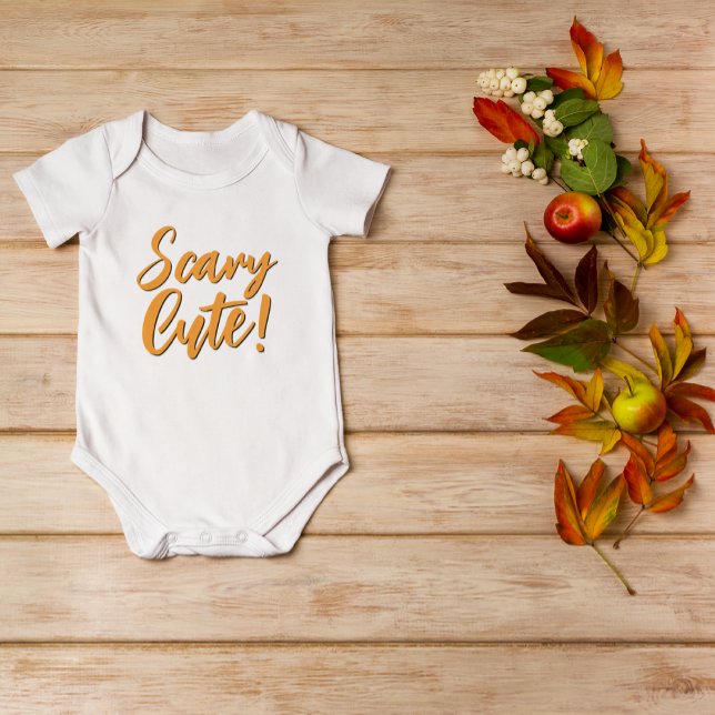 Body Para Bebê Scary Cute Halloween (Criador carregado)