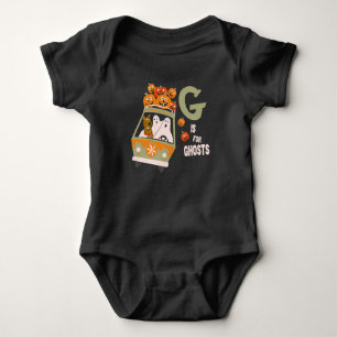 Body Para Bebê Scooby-Doo G é para Fantasmas