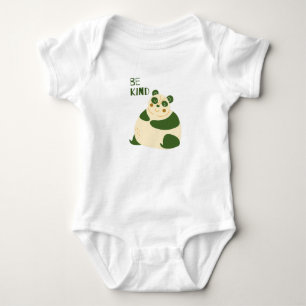 Body Para Bebê Seja Bastante Panda
