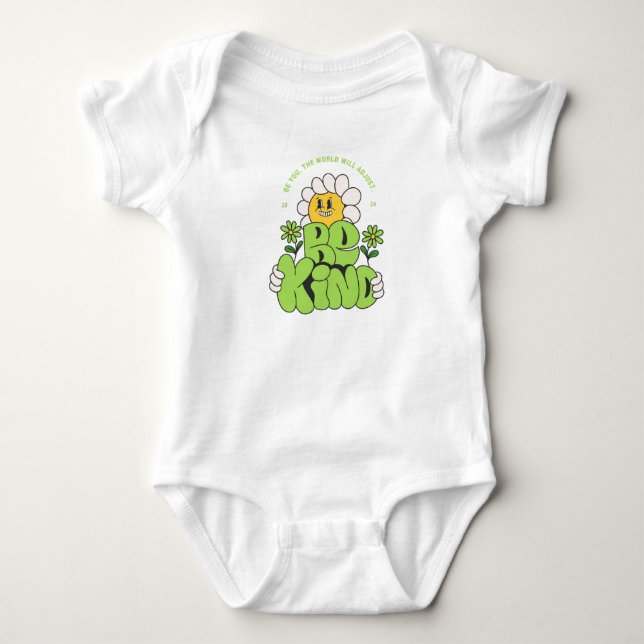 Body Para Bebê Seja gentil (Frente)