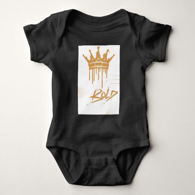 Body Para Bebê Seja Ousado (Frente)