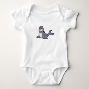 Body Para Bebê Selo de Corte