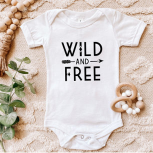 Body Para Bebê Selvagem e Livre