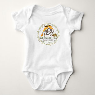 Body Para Bebê Selvagem e Livre - Aventura Aguarda Bebê Roupa