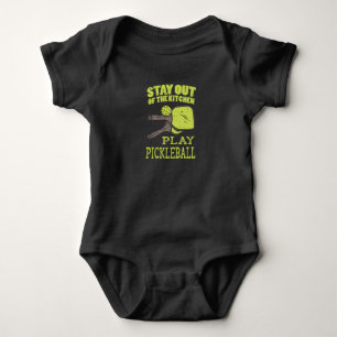 Body Para Bebê Selvas de Pickleball Pickleball