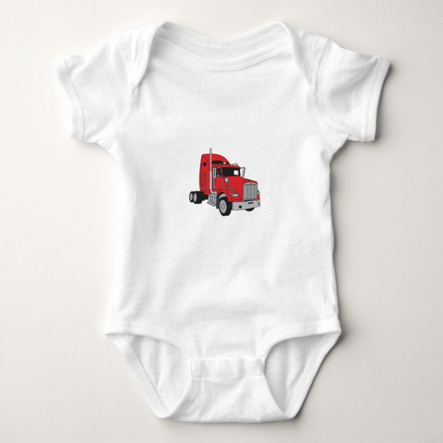 Body Para Bebê Semi táxi do caminhão (Frente)