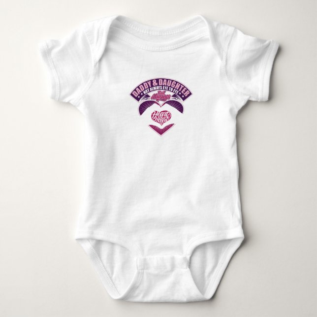 Body Para Bebê Sempre Coração a Coração (Frente)