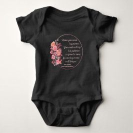 Body Para Bebê Sense And Sensibility Quote I - Cute Style