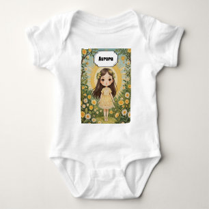 Body Para Bebê Serenata Ensolarada Personalizada