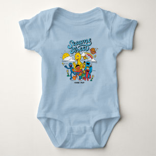 Body Para Bebê Sesame Street Amigos desde 1969