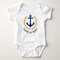 Seu barco ou nome Anchor Dourado Laurel deixa estr