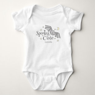 Body Para Bebê Sexo Bonito Sexo Neutro Spooky Bonito Bat Hallowee