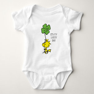 Body Para Bebê Shamrock de Carregando de madeira