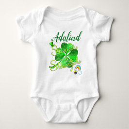 Body Para Bebê Shamrocks e Shenanigans Baby Bodysuit
