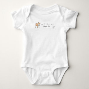 Body Para Bebê shiba inu