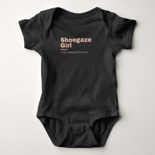 Body Para Bebê Shoegaze Girl - Shoegaze