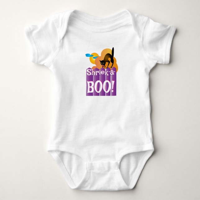 Body Para Bebê Shriek-a-Boo (Frente)