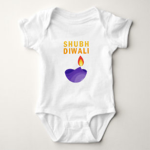 Body Para Bebê Shubh Diwali