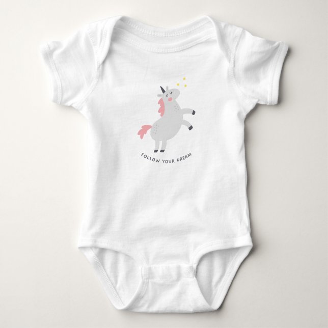 Body Para Bebê Siga seu sonho (Frente)