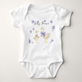 Body Para Bebê Silly Goose Baby Shower