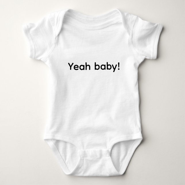 Body Para Bebê Sim, baby! (Frente)
