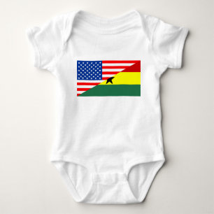 Body Para Bebê símbolo de América da bandeira do país dos EUA