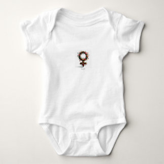 Body Para Bebê Símbolo feminino, Baby Girl Onsie