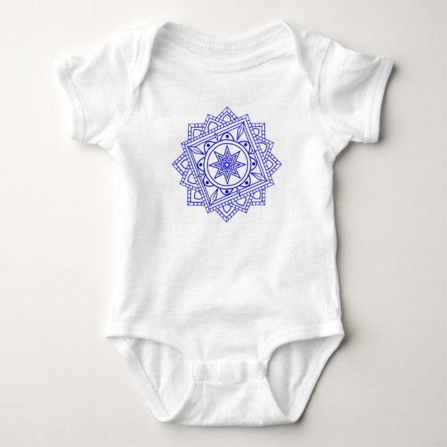 Body Para Bebê Simple Mandala 2 (Frente)