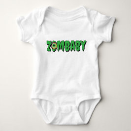 Body Para Bebê Simples e Engraçado Zombie Cute "ZomBaby"