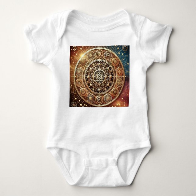 Body Para Bebê Sinal de Liderança e Confiança (Frente)