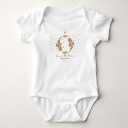 Body Para Bebê Sinal Zodiac Ocidental - Peixes