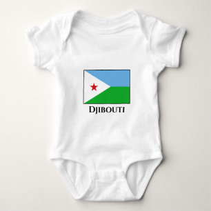 Body Para Bebê Sinalizador Djibouti