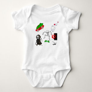 Body Para Bebê Sk8r 4 LIFE (kit de arranque)