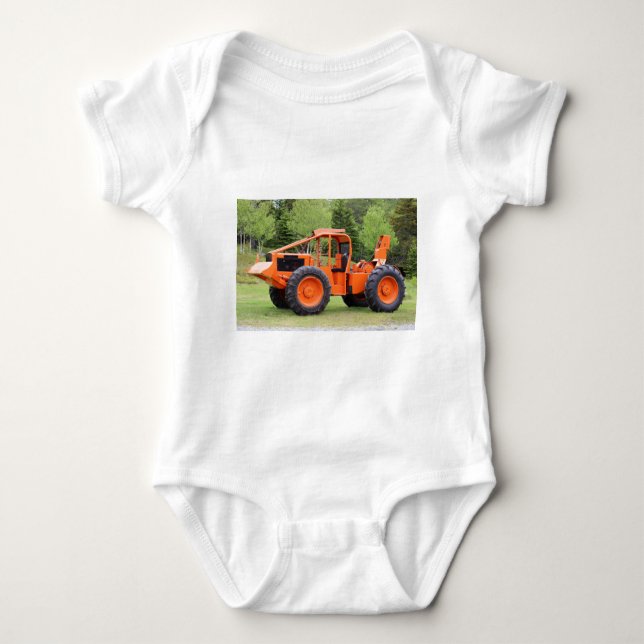 Body Para Bebê Skidder de Timberjack (Frente)