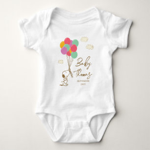 Body Para Bebê Snoopy e Balões   Bebê em breve