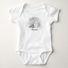 Body Para Bebê Snowman Baby Bodydress
