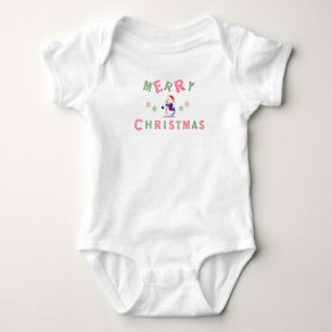 Body Para Bebê Snowman Felry Natal