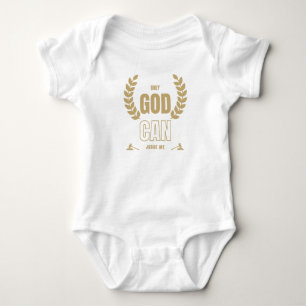 Body Para Bebê Só Deus Pode Me Julgar Bíblia Unisex