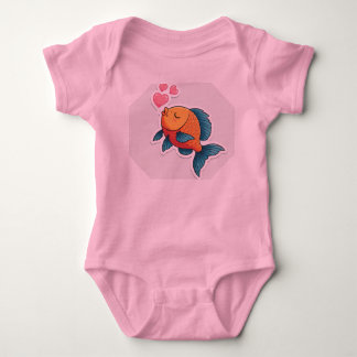 Body Para Bebê Sob o Mar Sweetheart